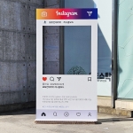 허니콤보드 인스타 포토존 기본형 V1