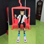 허니콤보드 종이 스키장 리프트