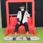 허니콤보드 종이 스키장 리프트