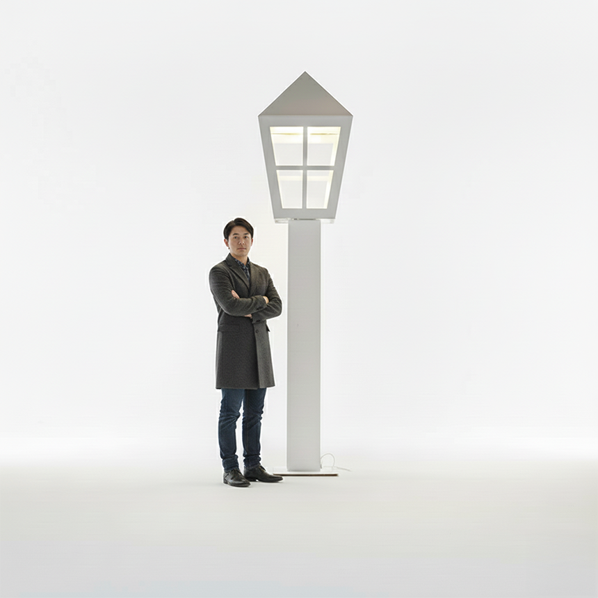 허니콤보드 친환경 가로등 V3