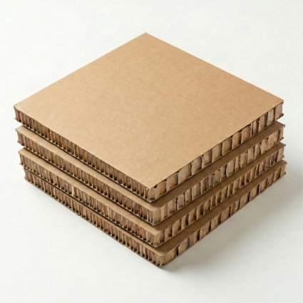 허니콤보드 1200x2400 크라프트 16T 재단