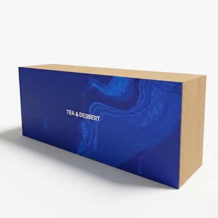 허니콤보드 종이 테이블 매대 방염 UV인쇄 고강도 일체형