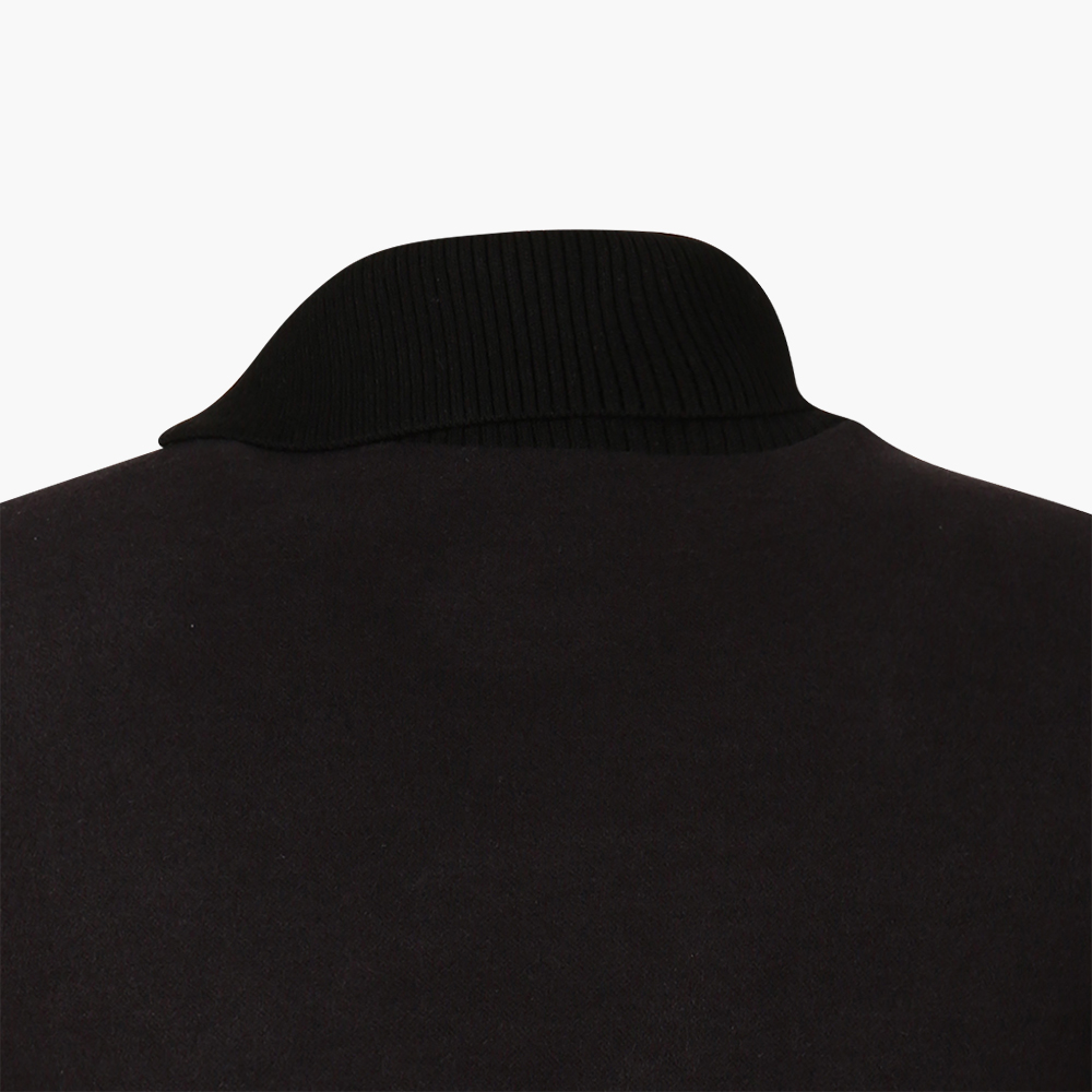 여성 스트레치 넥변형 하이넥 티셔츠_BGAWTL703BK