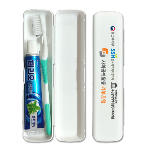 컬러무료인쇄! LG페리오치약 미세모칫솔 2종세트/흰색케이스