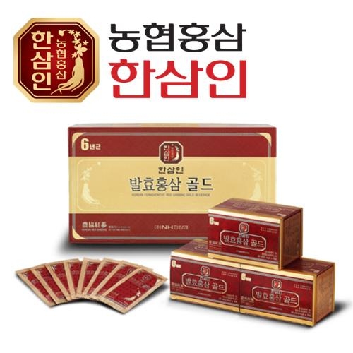 [농협 한삼인] 발효홍삼골드 20ml x 15포