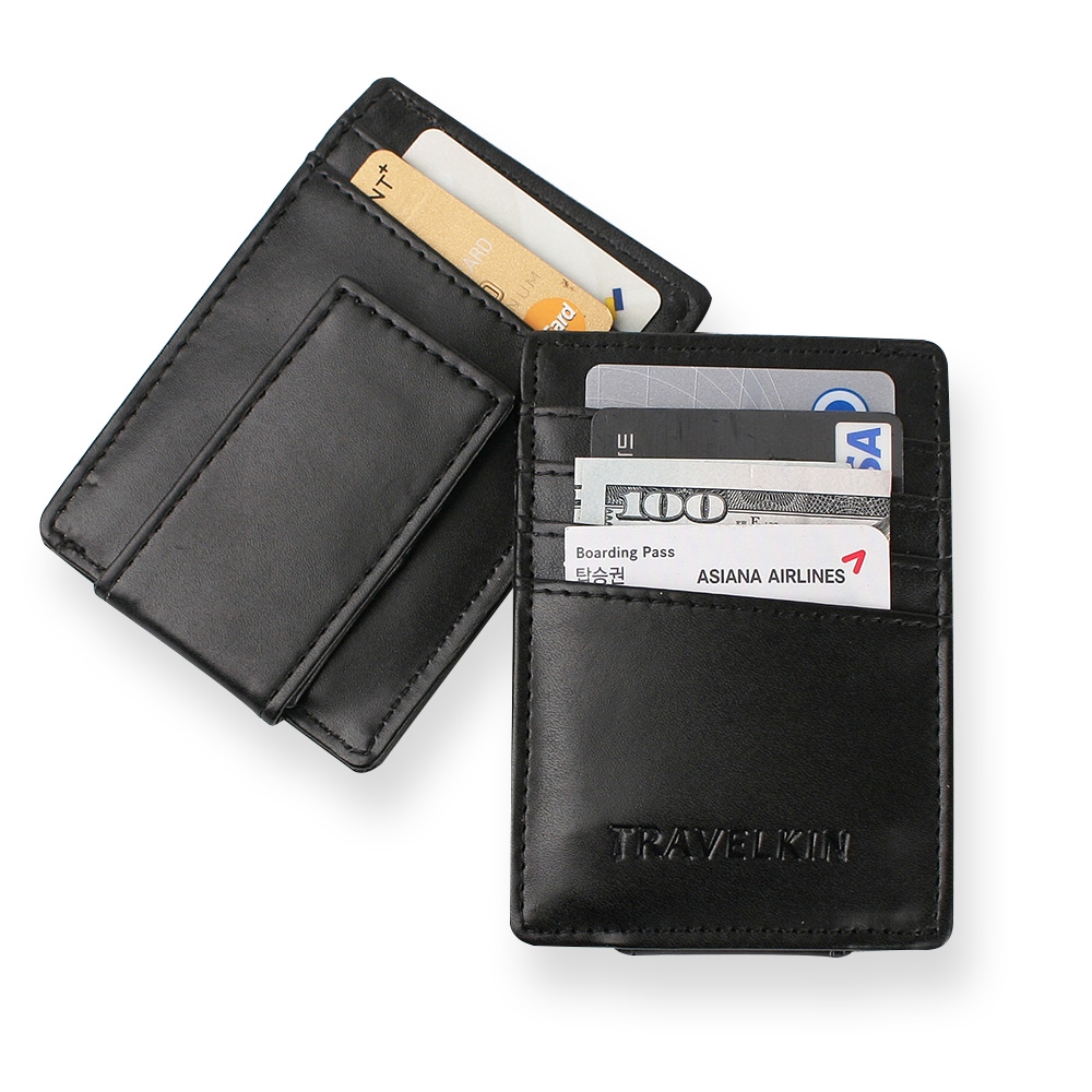 [트래블킨] 해킹방지 7포켓 카드지갑