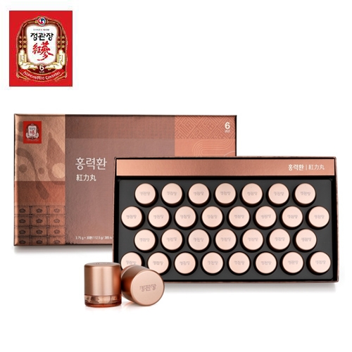한국인삼공사 정관장 홍력환 3.75g x 30환 + 쇼핑백