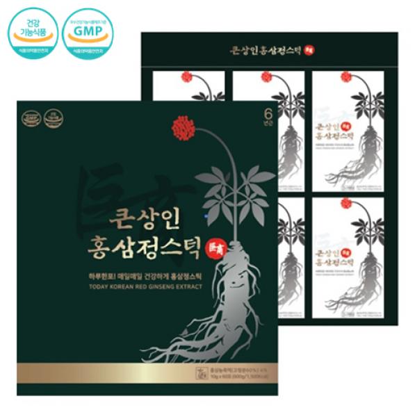 큰상인 홍삼정스틱 10g x 60포