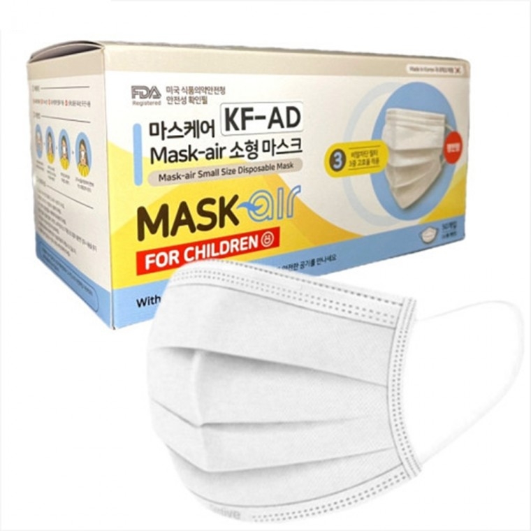 [식약처인증/FDA승인] KF-AD 마스케어 소형 마스크 1매