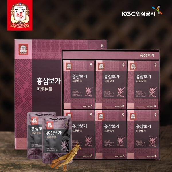 한국인삼공사 정관장 홍삼보가(紅蔘保佳) 50ml x 30포 + 쇼핑백