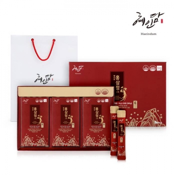 혜인담 홍삼정스틱 10g x 30포 + 쇼핑백