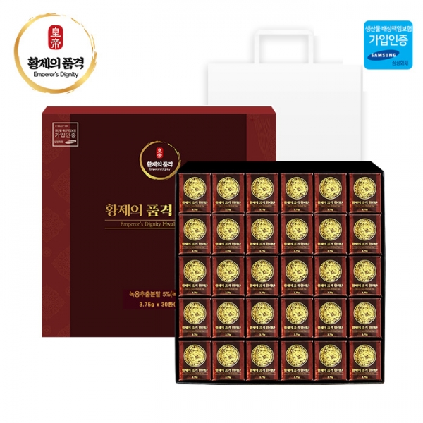 [황제의품격] 활력단 / 3.75g x 30환 + 쇼핑백