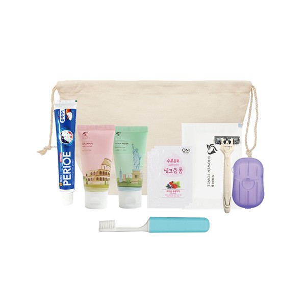 에코 206호 여행용세트(포장박스포함) / 100개 이상 인쇄무료 에코 206호 여행용세트(포장박스포함) / 100개 이상 인쇄무료