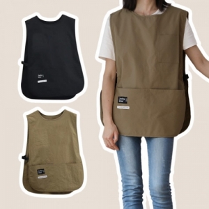 가벼운 앞치마 조끼 에이프런 / 인쇄비별도