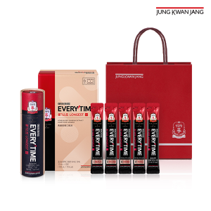 한국인삼공사 정관장 홍삼정 에브리타임 롱기스트 10ml x 10포 + 쇼핑백