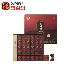 [농협홍삼 한삼인] 홍기천 침향환 3.75g x 30환 + 쇼핑백