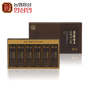[농협홍삼 한삼인] 홍삼진 굿데이스틱 10mL &times; 60포 + 쇼핑백