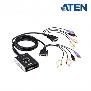 ATEN CS682WS2 2포트 DVI KVM 스위치