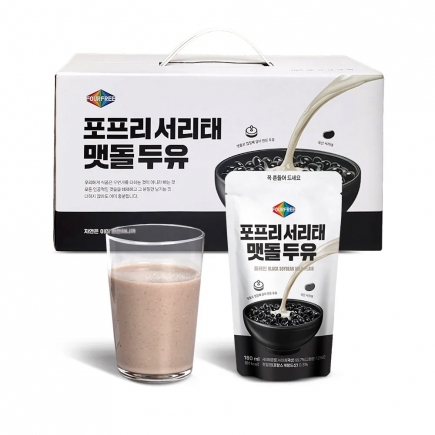 찐~한 서리태맷돌두유 20개입