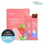 [그린몬스터] 프리미엄콜라겐5000 석류콜라겐 300g (20gX15스틱)