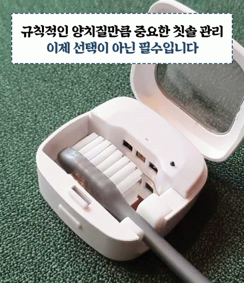 하루3분 칫솔살균기