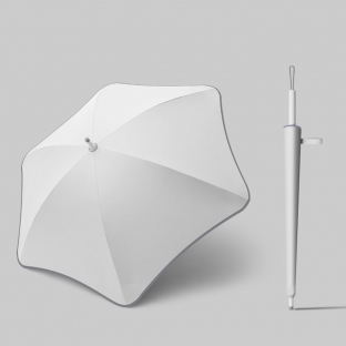 [러브트리스] 곡선 디자인 장우산 + 커버