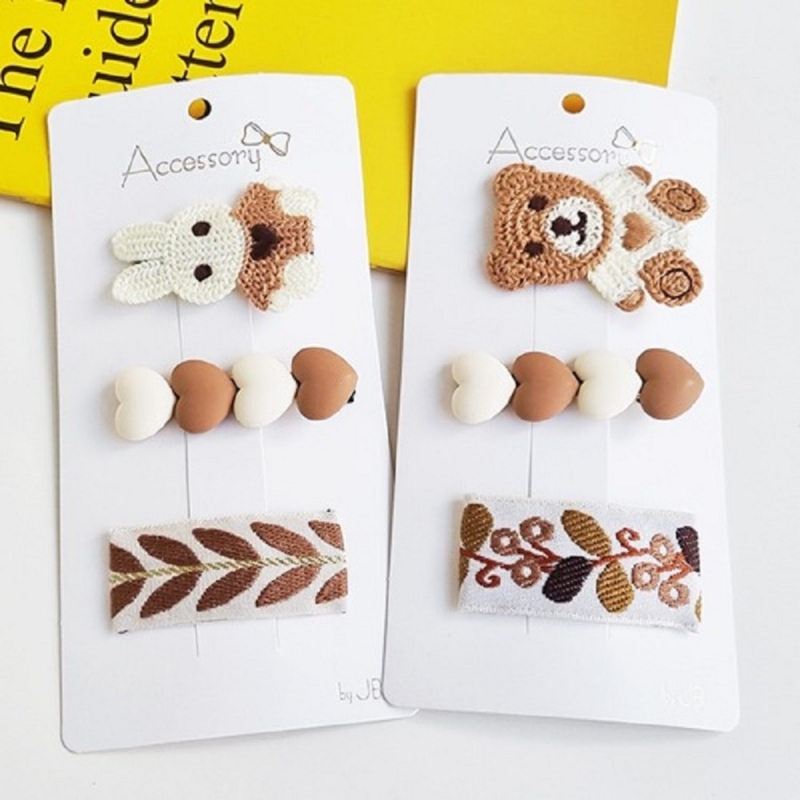 Animal Crossing Cutie Hairpin Set