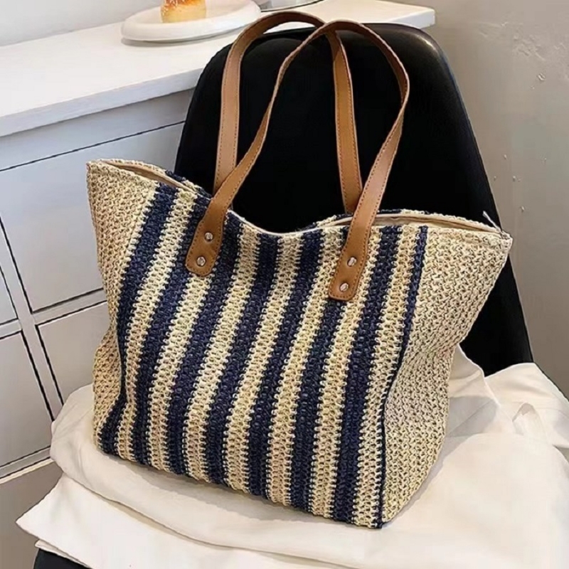 Rattan Shopper Bag