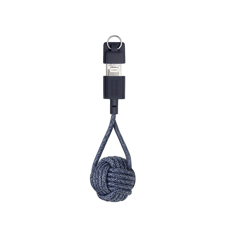 KEY CABLE INDIGO (USB-A TO LIGHTNING)