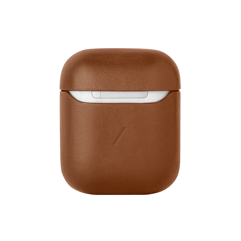 LEATHER CASE FOR AIRPODS BROWN