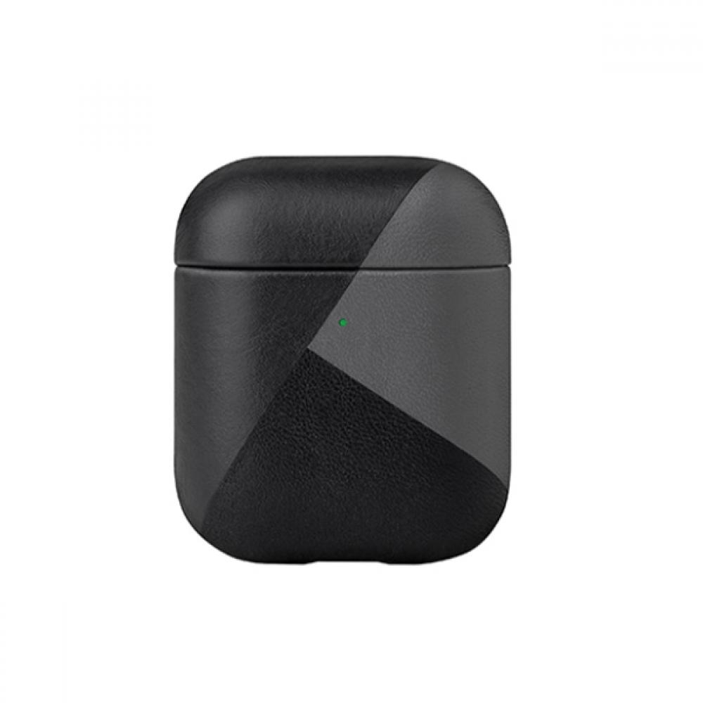 MARQUETRY CASE FOR AIRPODS BLACK
