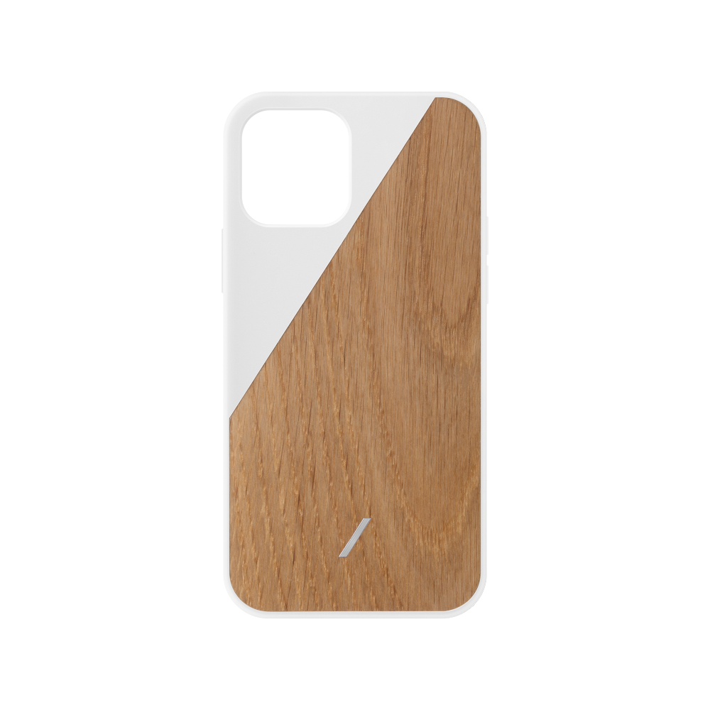 CLIC WOODEN WHITE (IPHONE 12 MINI)