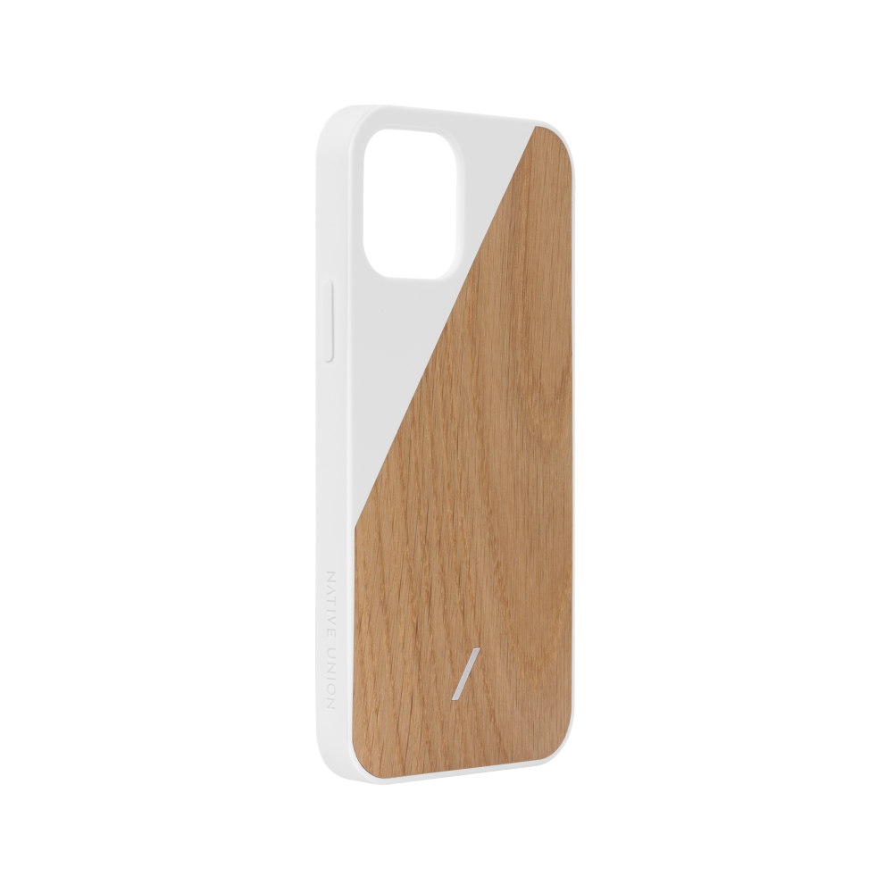 CLIC WOODEN WHITE (IPHONE 12 MINI)