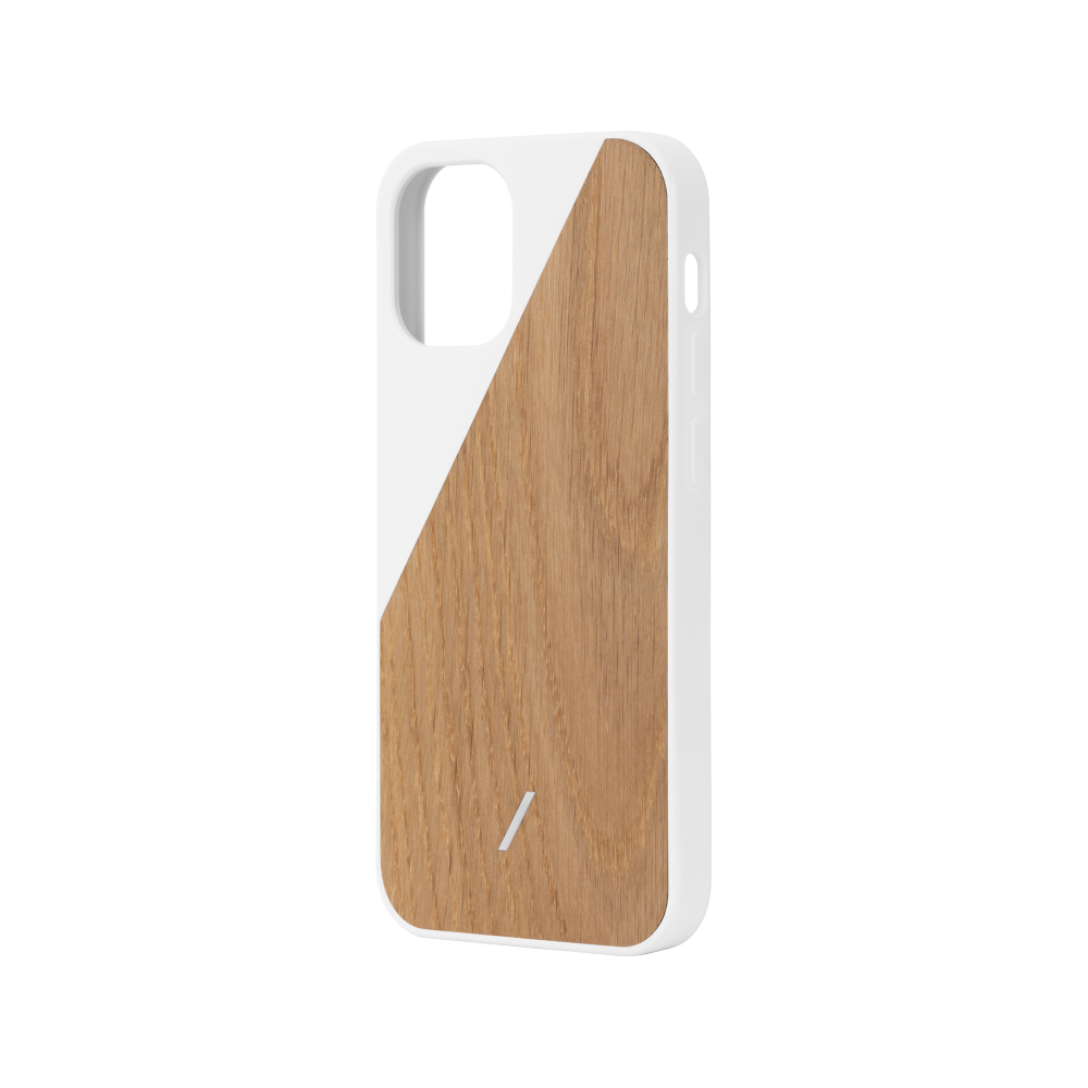 CLIC WOODEN WHITE (IPHONE 12 MINI)