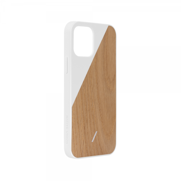 CLIC WOODEN WHITE (IPHONE 12 MINI)