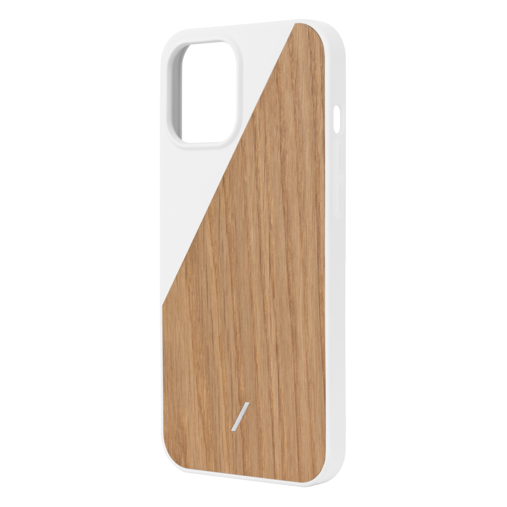 CLIC WOODEN WHITE (IPHONE 12 PRO MAX)