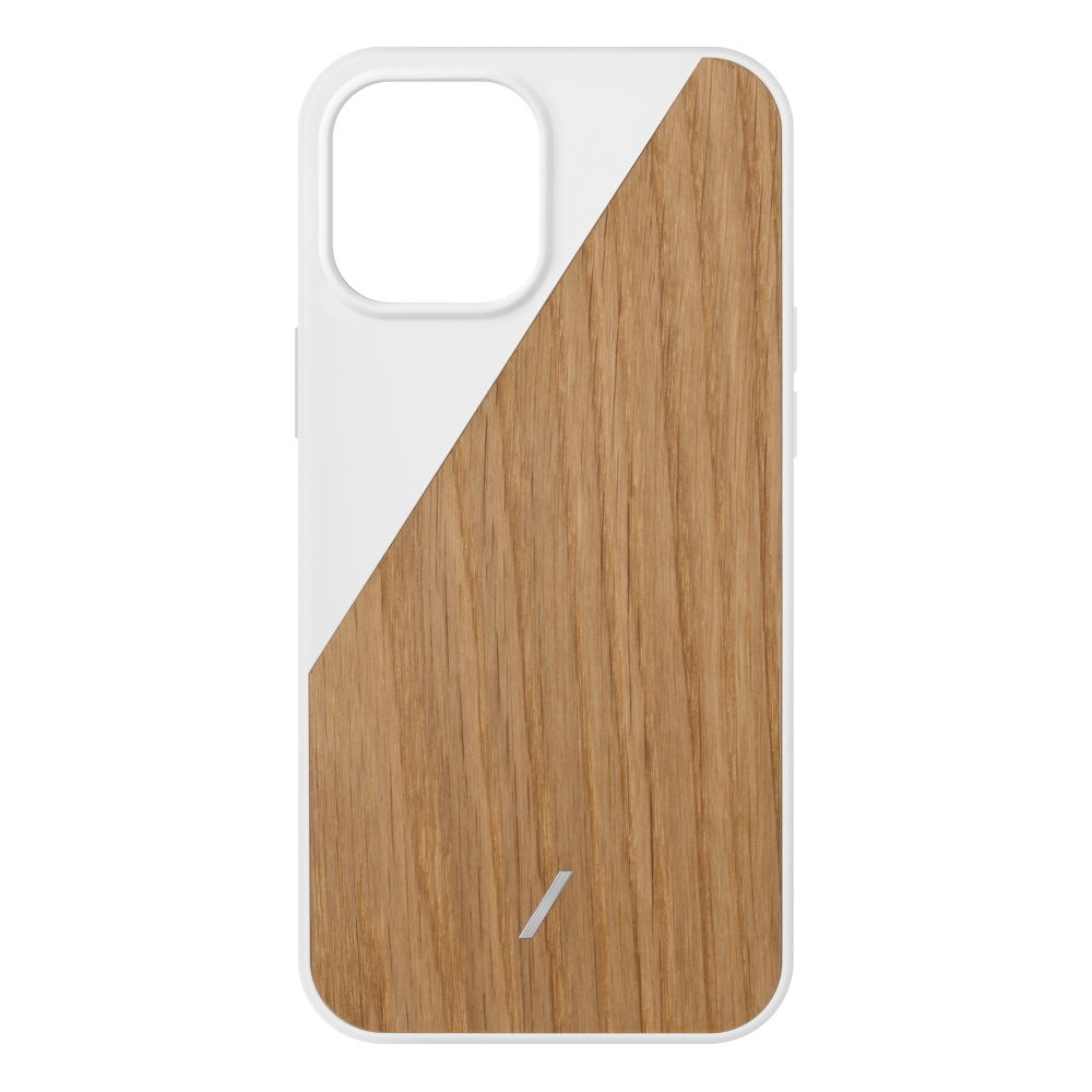CLIC WOODEN WHITE (IPHONE 12 PRO MAX)