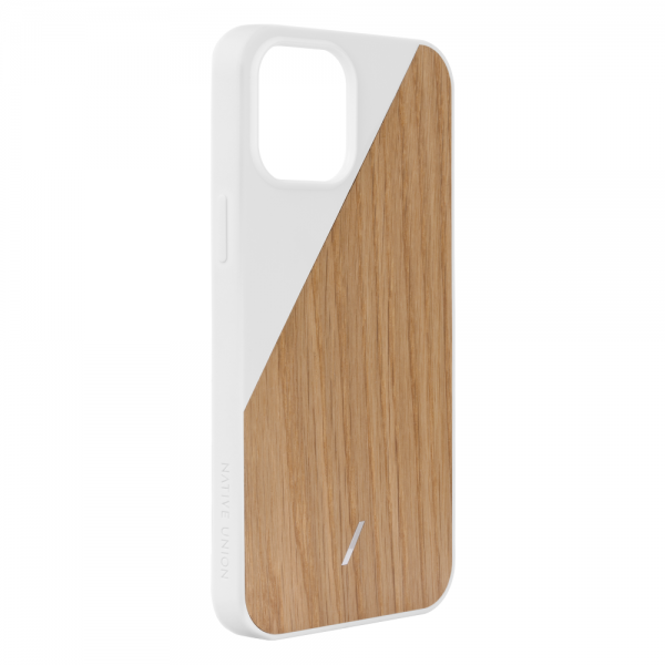 CLIC WOODEN WHITE (IPHONE 12 PRO MAX)