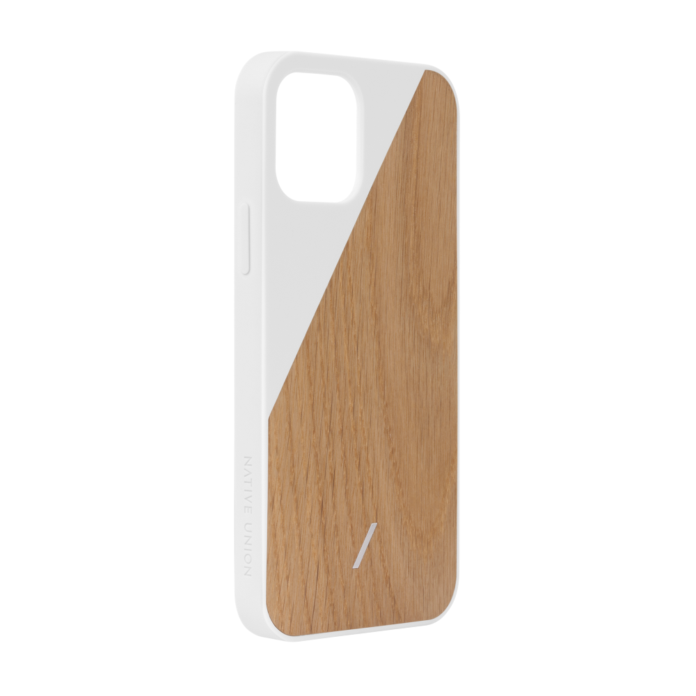 CLIC WOODEN WHITE (IPHONE 12 & 12 PRO)