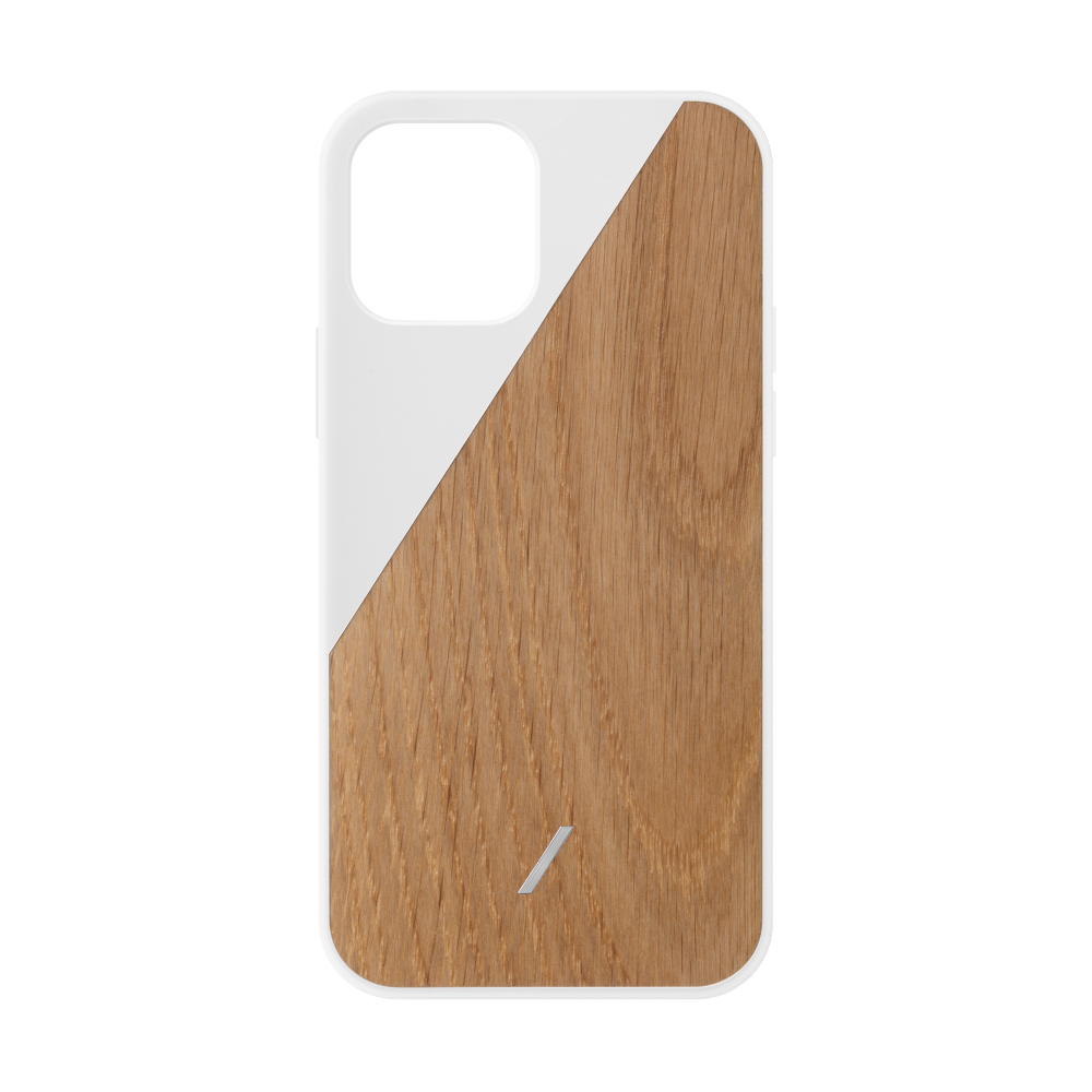 CLIC WOODEN WHITE (IPHONE 12 & 12 PRO)