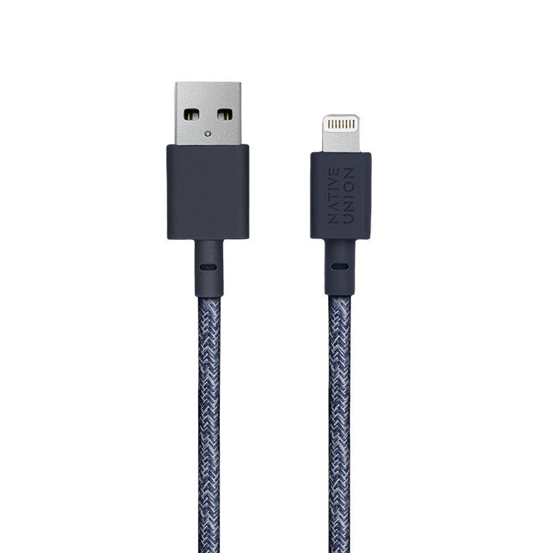 BELT CABLE INDIGO (USB-C TO LIGHTNING)