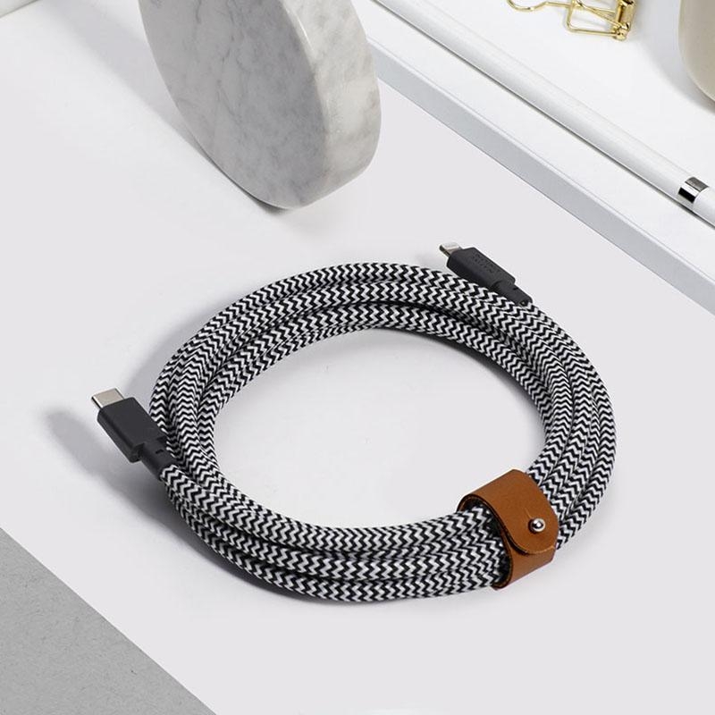 BELT CABLE XL INDIGO (USB-C TO LIGHTNING)