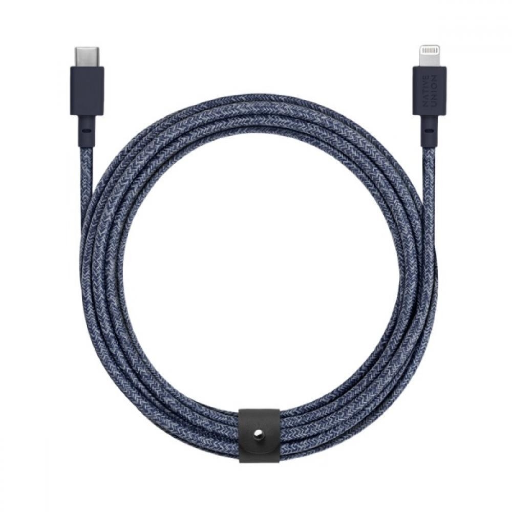 BELT CABLE XL INDIGO (USB-C TO LIGHTNING)