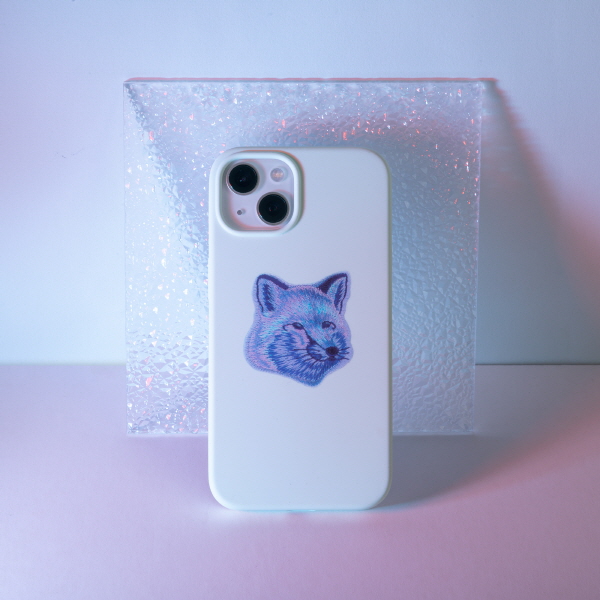 COOL-TONE FOX HEAD CASE FOR IPHONE 13 PBLU