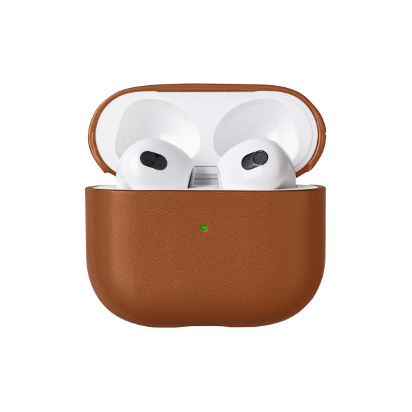 LEATHER CASE AIRPODS (3세대) - BROWN