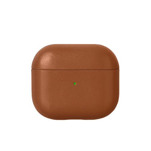 LEATHER CASE AIRPODS (3세대) - BROWN