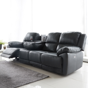 생트마리 이태리 천연 황소 면피가죽 3인 4인 리클라이너 소파 모음전