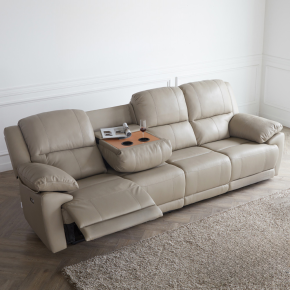 생트마리 이태리 천연 황소 면피가죽 3인 4인 리클라이너 소파 모음전