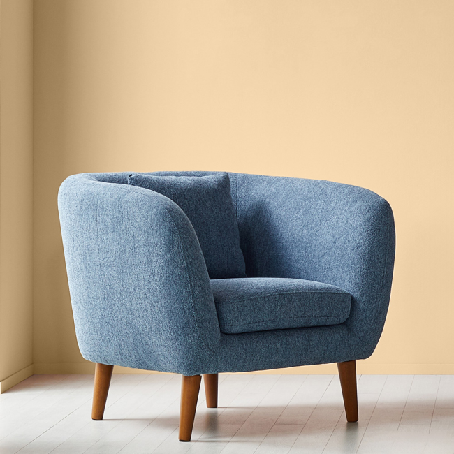 앨비언 패브릭 1인용 소파 호텔 라운지 카페 소파