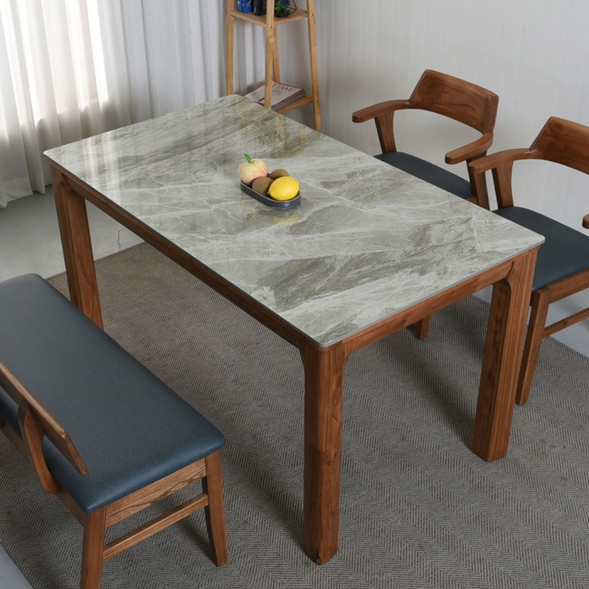 라모슨 통세라믹 1400 원목 식탁 테이블